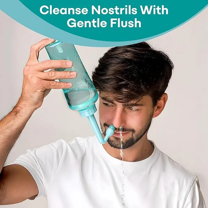 Medi Grade Botella de Enjuague Nasal 500 ml (con 30 sobres) - Imagen 3