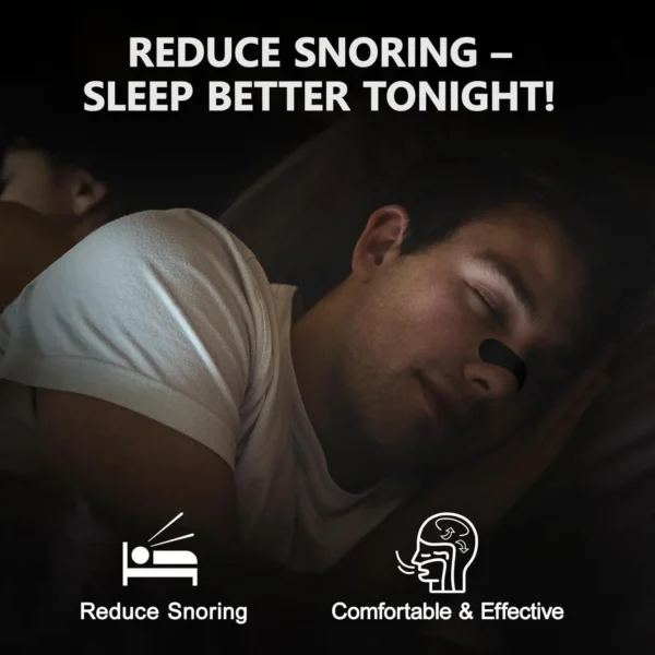 Tiras Nasales para Dormir, Deporte o Congestión Nasal