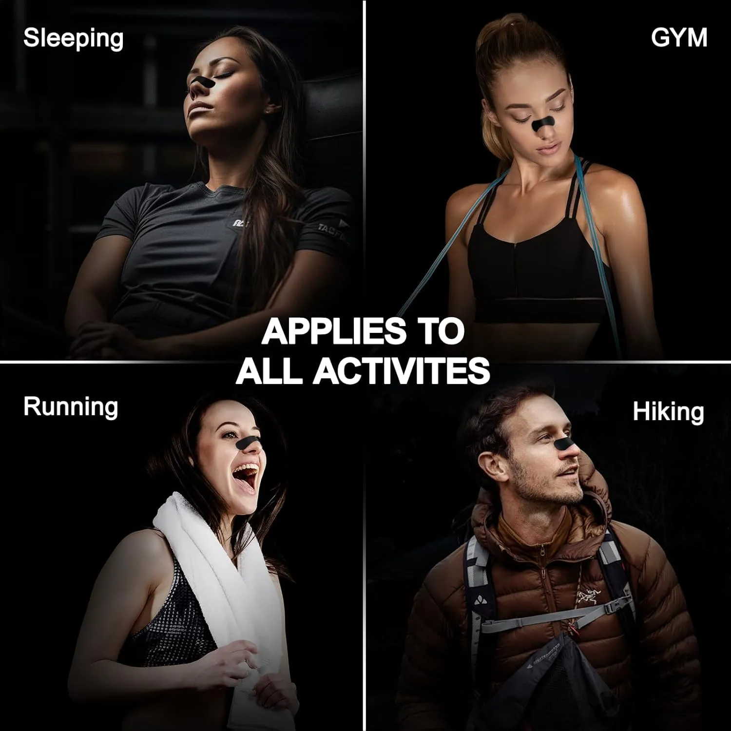 Tiras Nasales para Dormir, Deporte o Congestión Nasal - Imagen 4